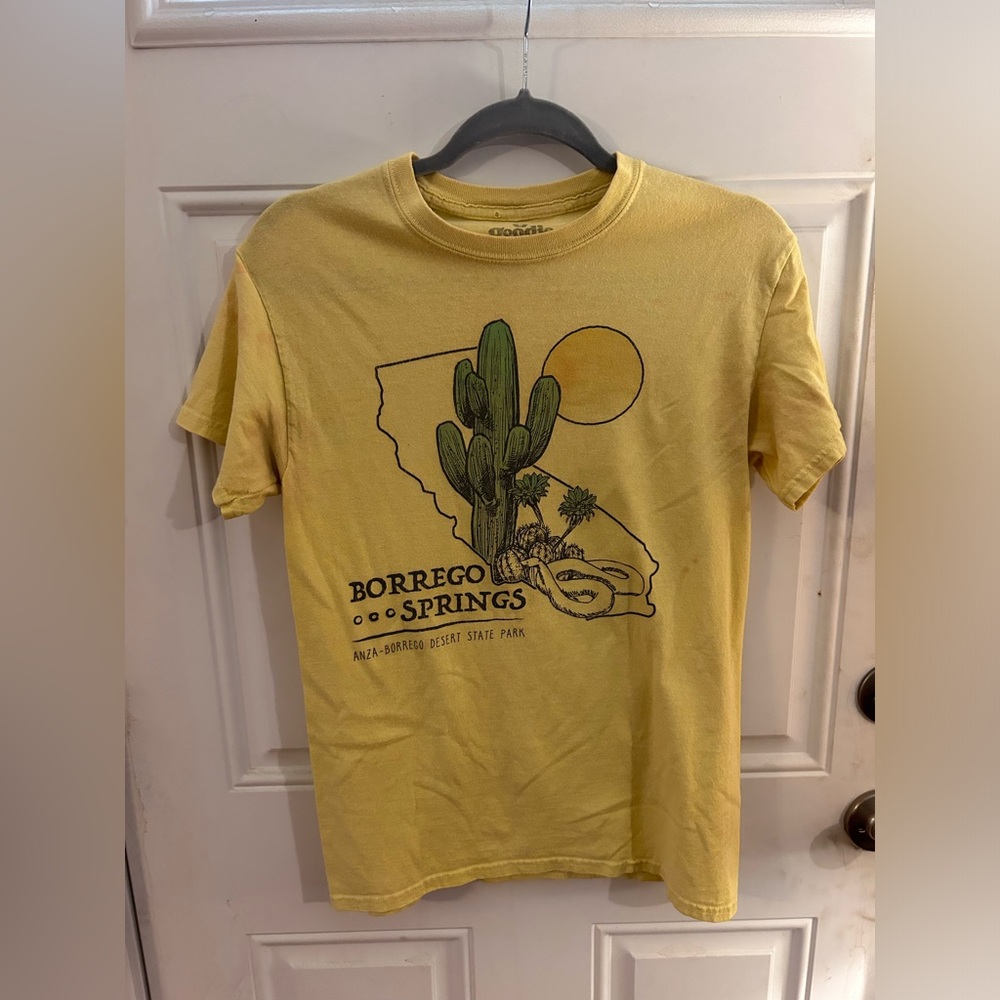 Yellow Graphic Tee